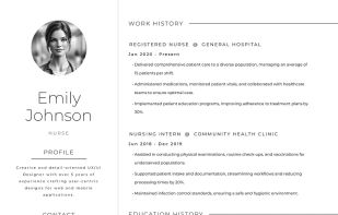 Nursing Resume Template