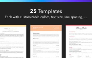 Resume Builder by Nobody screenshot 2