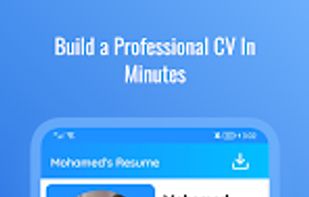  Intelligent CV's Resume Builder screenshot 1