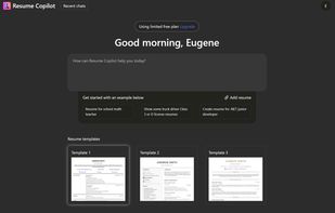 Resume Copilot screenshot 1