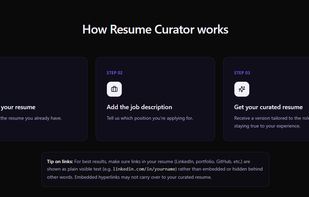 Page describing how it works
