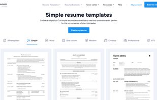 Resume.io screenshot 1