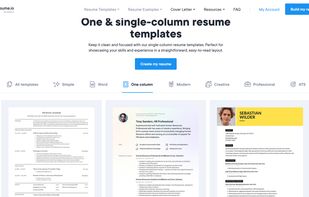 Resume.io screenshot 1