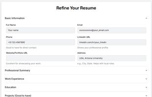 ResumeEditorAI screenshot 3