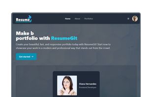 ResumeGit screenshot 1