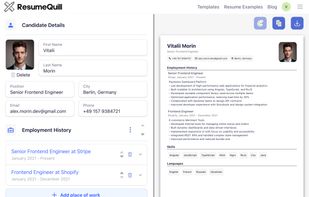 Resume Editor – Build and Customize Your CV in Minutes