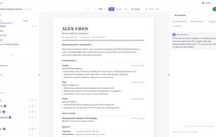 Resume Editor