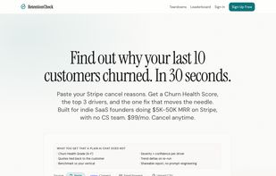 RetentionCheck screenshot 1