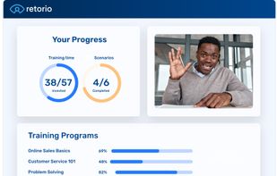 Progress dashboard- measure and track training progress.