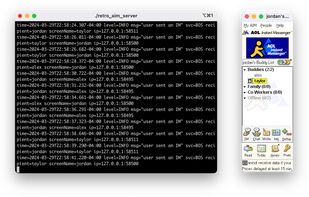 Retro Aim Server screenshot 1