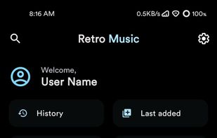 Retro Music Player screenshot 3