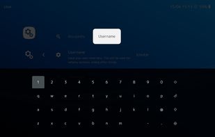 Screen keyboard