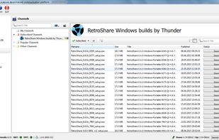 RetroShare screenshot 2