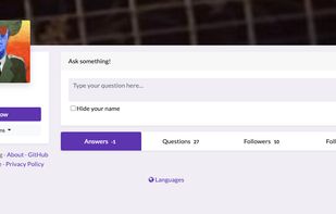 Retrospring screenshot 2