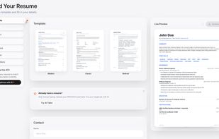 Free premium resume builder