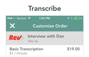Rev Voice Recorder screenshot 1