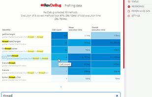 Performance Profiling
Monitor your application for errors and performance bottlenecks with ease!