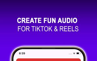 Create fun audio for TikTok and Reels