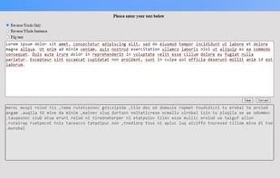 ReverseWord.com landing page