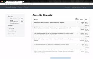 ReviewEmbed screenshot 1