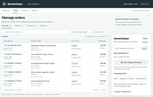 ReviewSniper screenshot 1