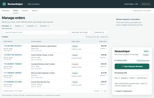 ReviewSniper screenshot 1