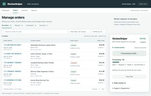 ReviewSniper screenshot 2