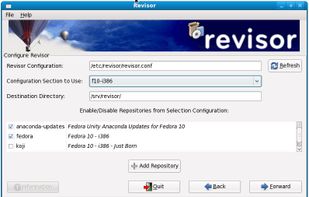 Revisor screenshot 2