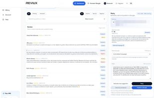 Manage Google reviews, generate personalized AI responses and publish them directly to Google Business Profile.