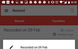 Rewind: Reverse Voice Recorder screenshot 3