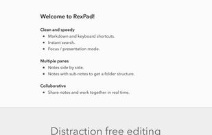 RexPad screenshot 1