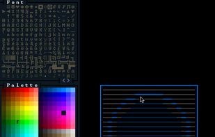 REXPaint screenshot 1