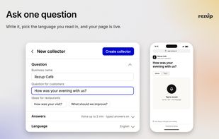 Rezup screenshot 1