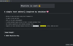 Rhyolite screenshot 1