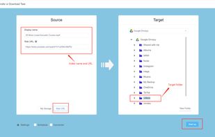 download video from YouTube to Google Drive