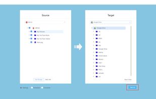 create transfer task
