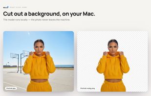 Remove Background, on your Mac