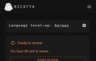 Ricotta Learning screenshot 1