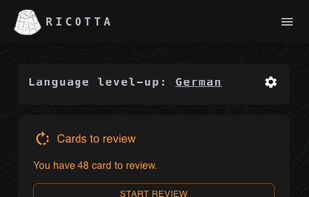 Ricotta Learning screenshot 1