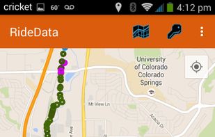 RideData Motorcycle IMU screenshot 1