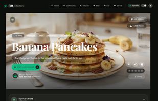 A recipe built from your ingredients