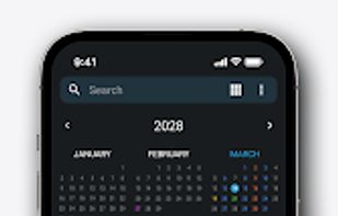 Right Calendar screenshot 1