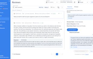 Multi-agent review responder with review context, response generation, approval, and scheduled publishing.