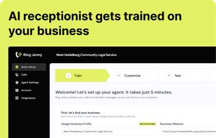 AI receptionist