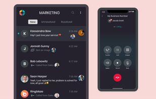 Port existing phone number or get a new one, record calls, forward calls and create time flows for when you or your team is not available as usual.