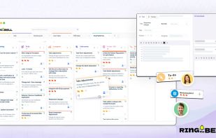 RingTheBell Kanban board view