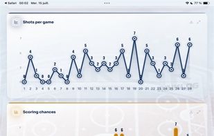 Hockey App - Stats tracker - Rinklog