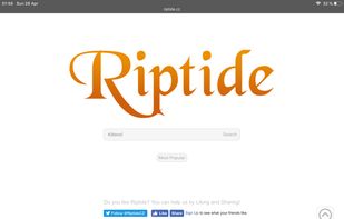 Riptide.cz screenshot 1