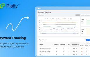 Risify's Keyword Tracking feature