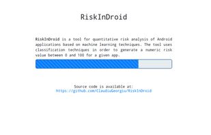 RiskInDroid screenshot 1